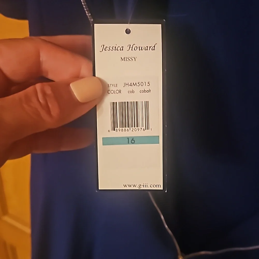 Jessica Howard 16 Cobalt blue dress - Picture 6 of 8
